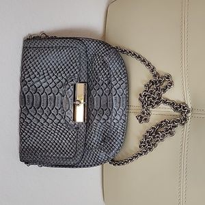Coach Kristen Embossed Snake Crossbody great condition minor scratches on closur